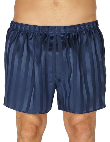 Seiden-Boxershorts Jacquard Stripe SilkBasics