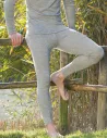 Herren-Leggings aus Seide und Merinowolle - Engel